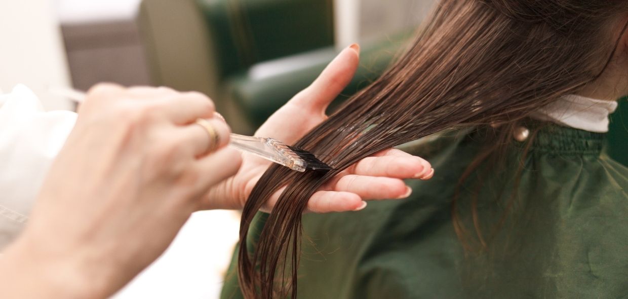 Tratamiento de keratina para el pelo
